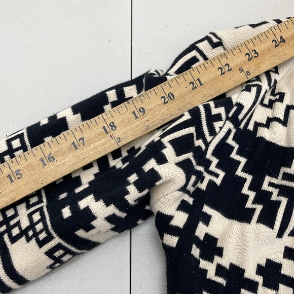 Anthropology SHML cardigan tribal style sweater Sz S multi color long sleeve - Picture 8 of 8